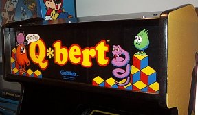 Q*Bert marquee